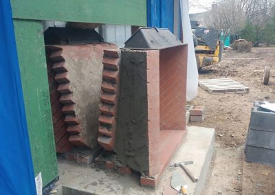 malvern brick fireplace chimney installation