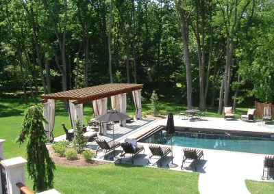 residential pool area construction company
